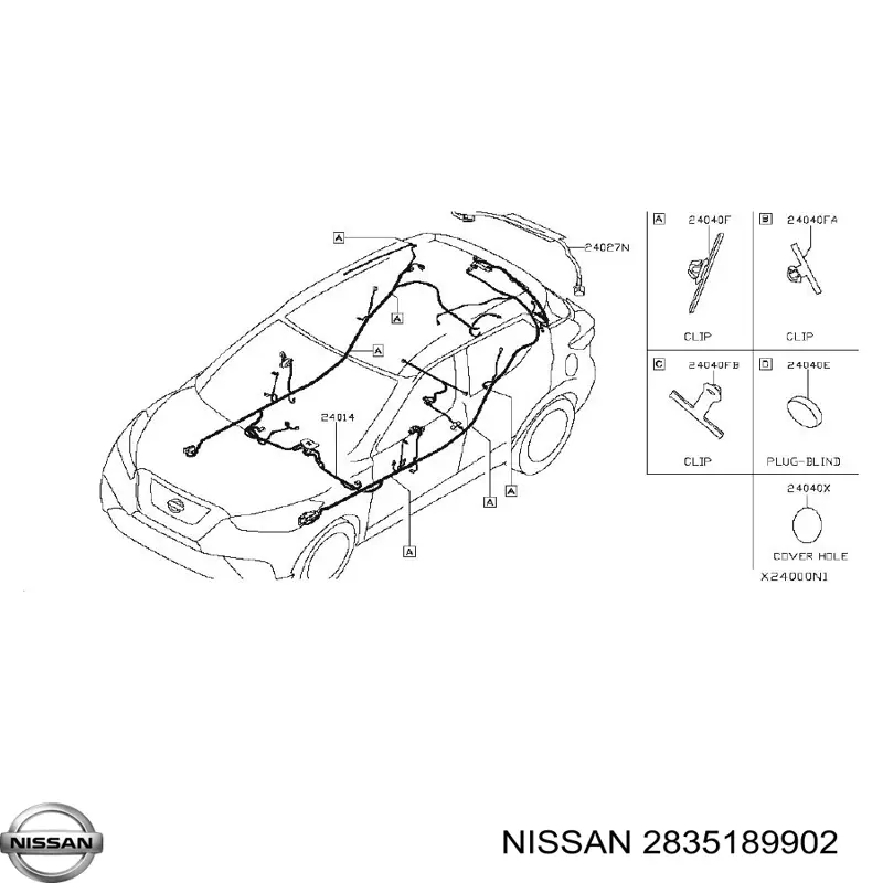  Nissan/Infiniti 2835189902 цена, от 4.84 USD