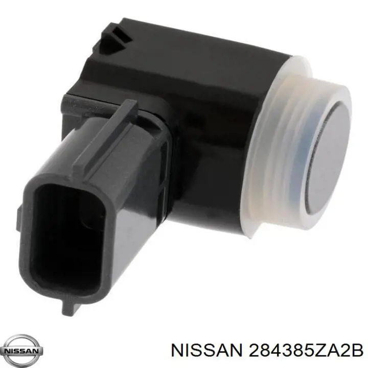 284385ZA2B Nissan sensor traseiro de sinalização de estacionamento (sensor de estacionamento)