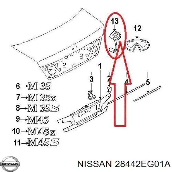  28442EG000 Nissan