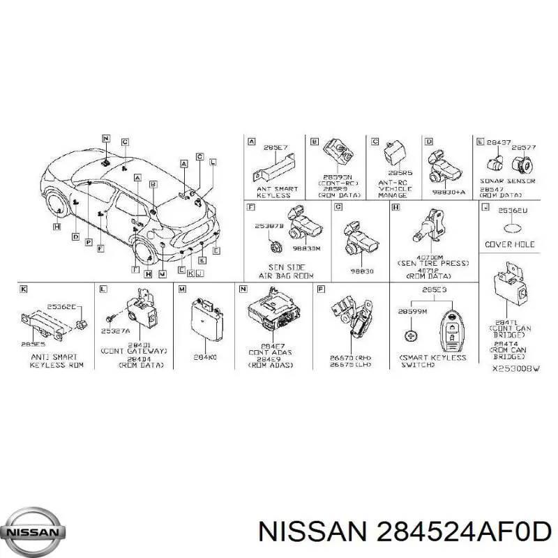 284524AF0D Nissan/Infiniti 