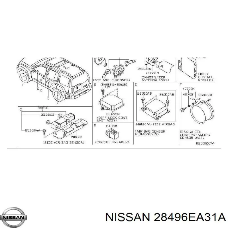 28496EA31A Nissan 