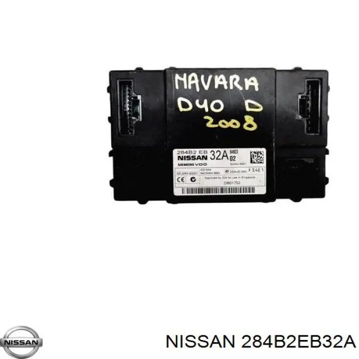 284B2EB32A Nissan/Infiniti Блок управления систем комфорта