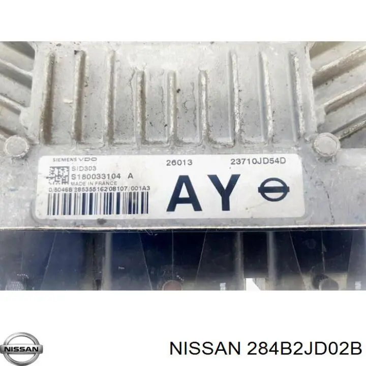 284B2JD02B Nissan/Infiniti Блок управления систем комфорта