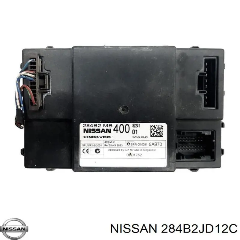 Блок комфорта Nissan/Infiniti 284B2JD12C цена, от 31.67 USD