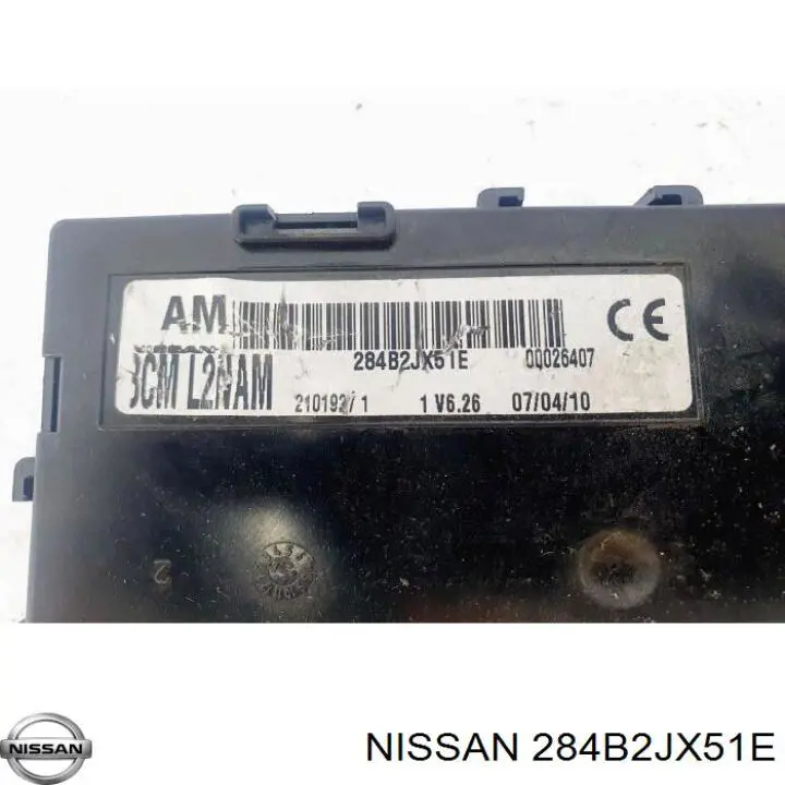 Блок комфорта Nissan/Infiniti 284B2JX51E цена, от 21.33 USD