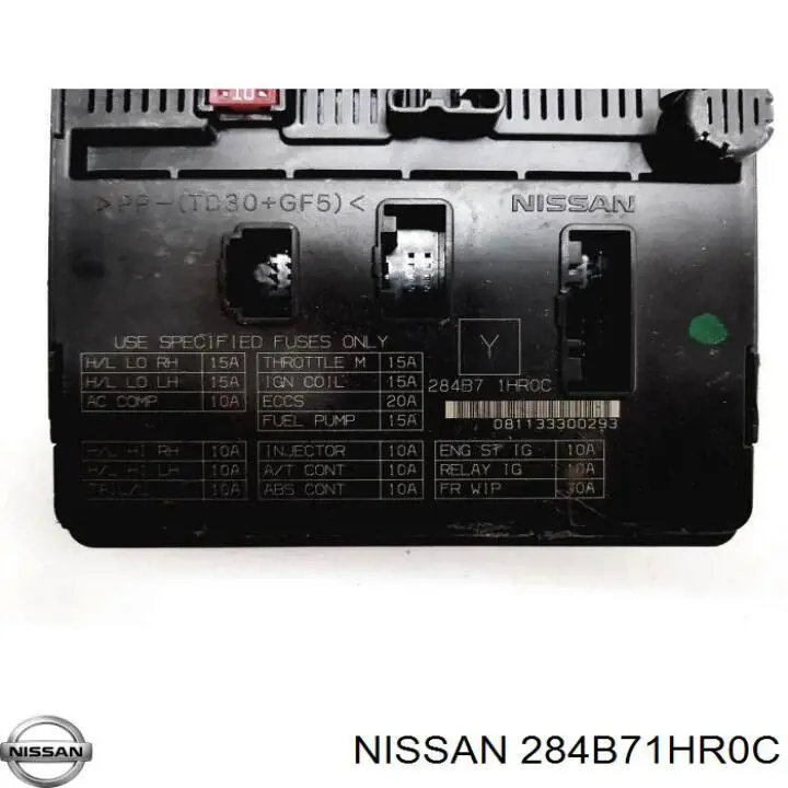 284B71HR0C Nissan/Infiniti Монтажный блок предохранителей