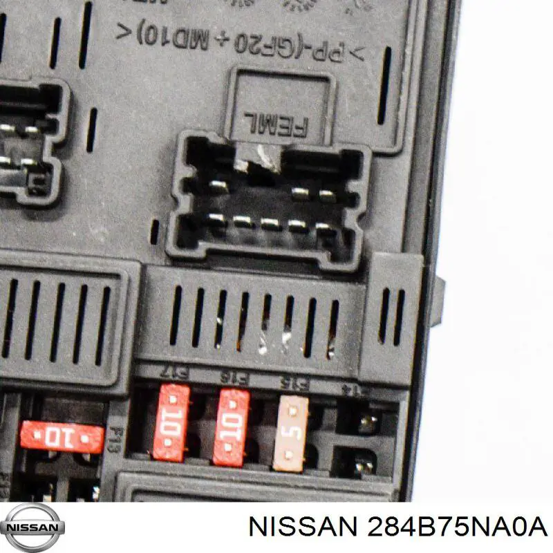 Купить 284B75NA0A Nissan/Infiniti Монжатный блок реле
