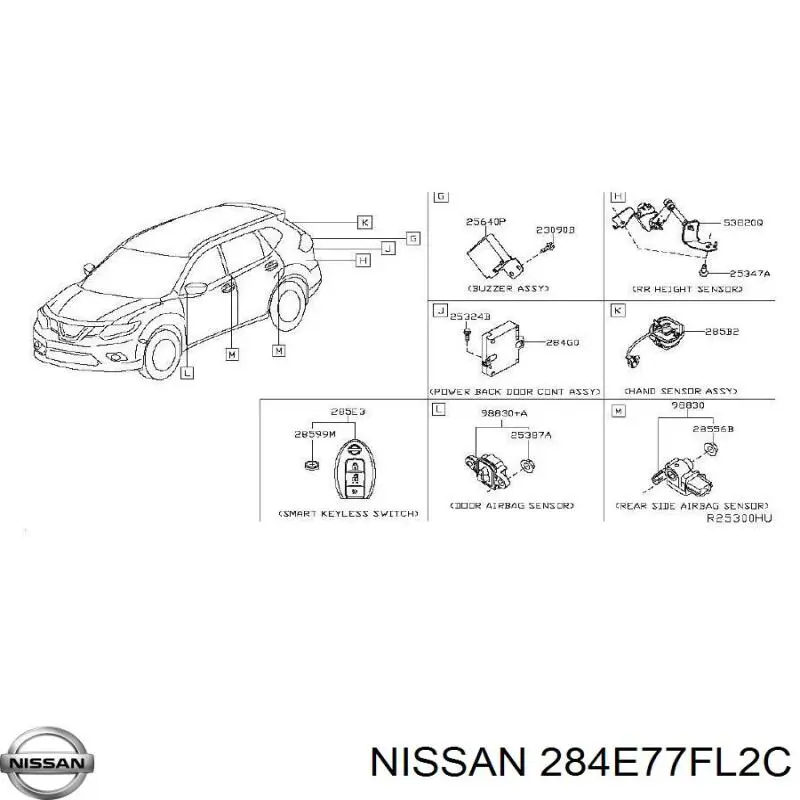 284E77FL2C Nissan/Infiniti 