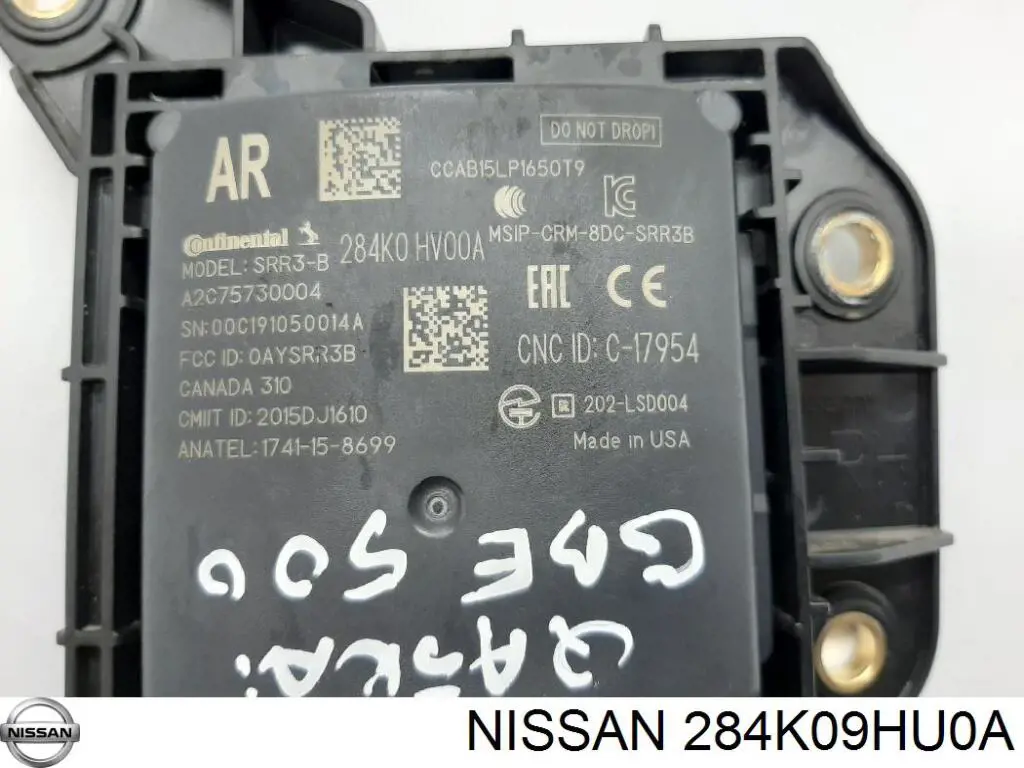  284K09HU0A Nissan