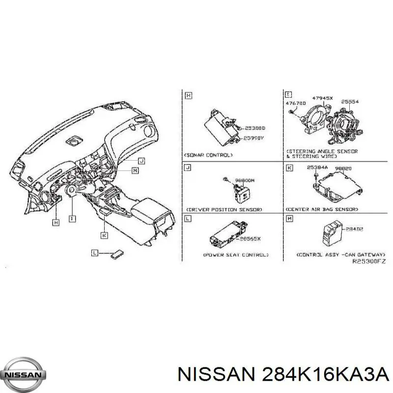 284K16KA3A Nissan/Infiniti 