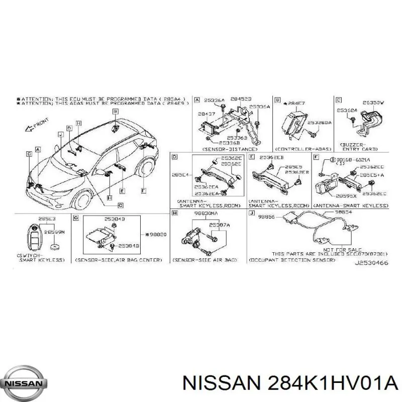  284K1HV01A Nissan