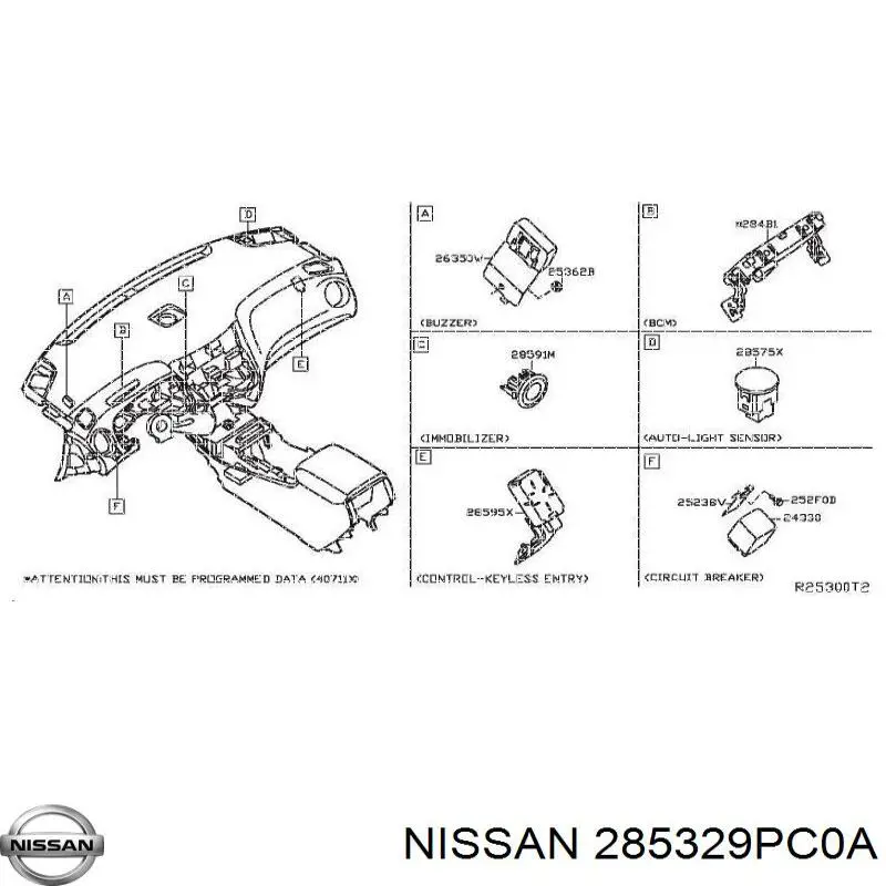Модуль управления (ЭБУ) парктроником Nissan/Infiniti 285329PC0A цена, от 18.76 USD