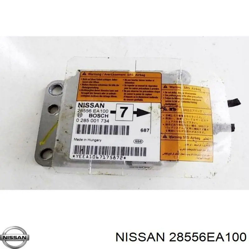 Купить 28556EA100 Nissan/Infiniti Модуль-процессор управления подушкой безопасности