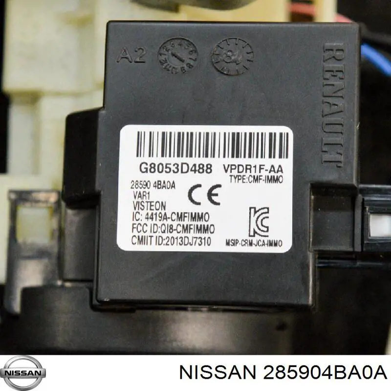 Антенна (кольцо) иммобилайзера Nissan/Infiniti 285904BA0A цена, от 4.15 USD