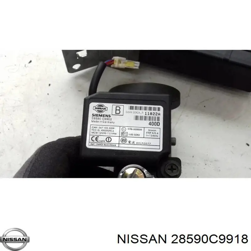 28590C9918 NISSAN Antena ( anillo) de inmovilizador original y equivalente