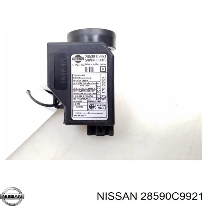 28590C9921 Nissan/Infiniti Антенна (кольцо) иммобилайзера