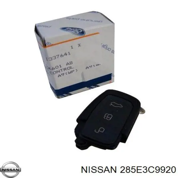 Ключ замка зажигания на Nissan Tiida NMEX ASIA 