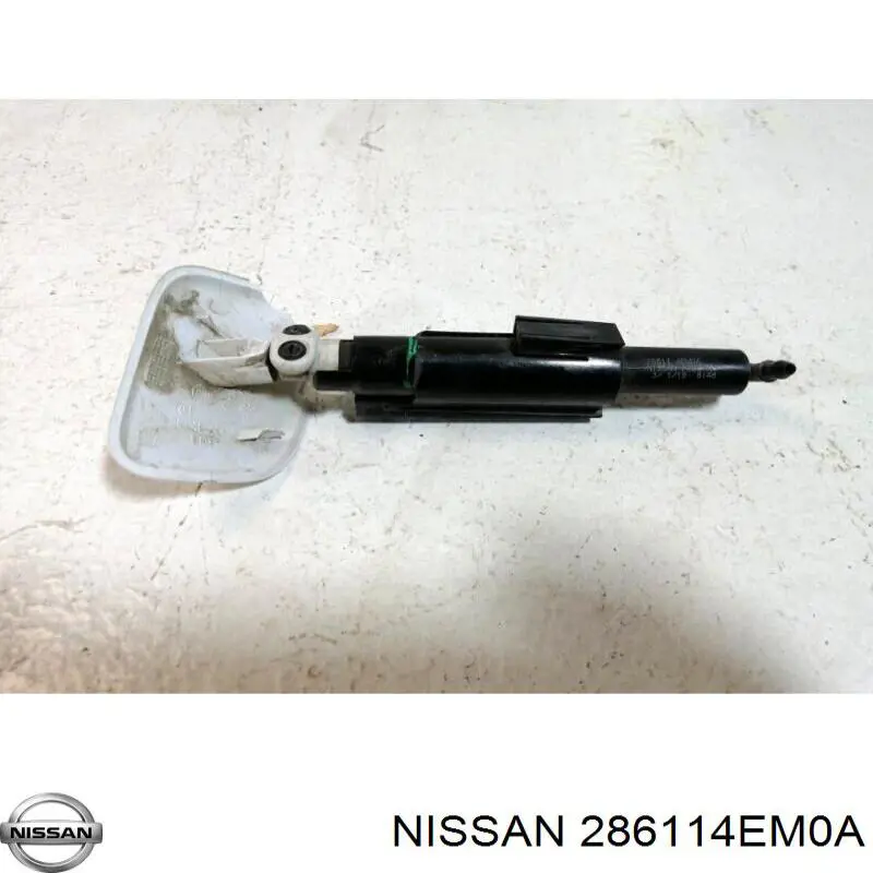 Injetor de fluido para lavador da luz dianteira direita para Nissan Qashqai (J11)