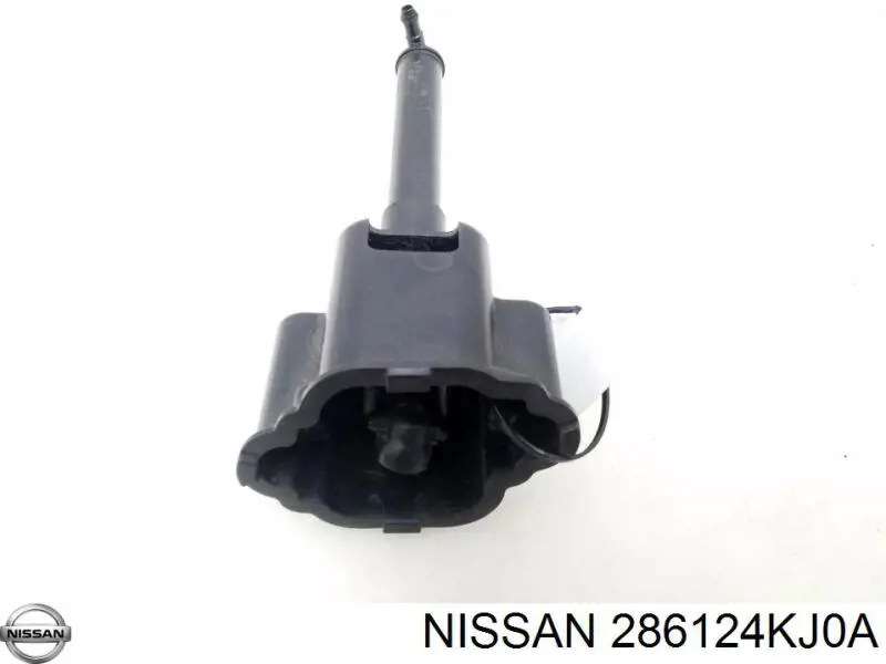 Injetor de fluido para lavador da luz dianteira esquerda para Nissan Navara (D23M)