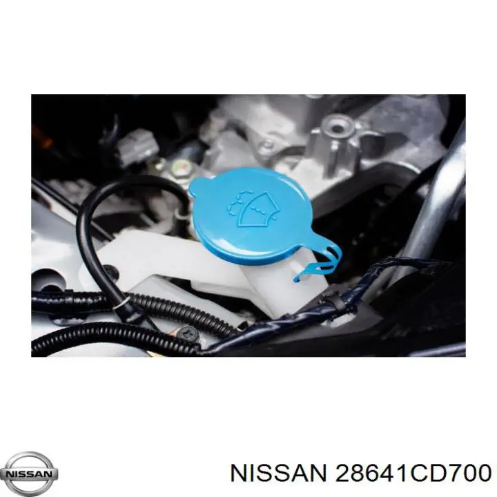 28641CD700 Nissan/Infiniti Сопло омывателя фары передней, правой