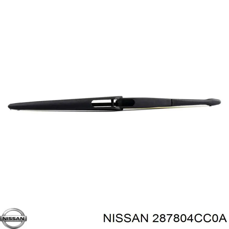 287804CC0A Nissan щетка-дворник заднего стекла