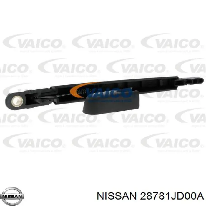Braço de limpa-pára-brisas de vidro traseiro para Nissan Qashqai (J10)