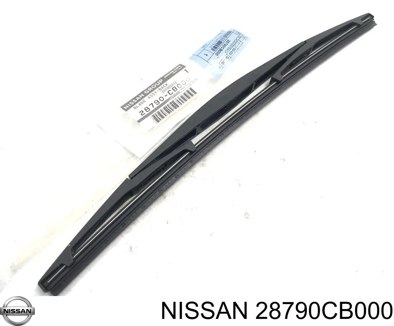 28790CB000 Nissan щетка-дворник заднего стекла