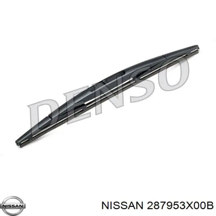 287953X00B Nissan щетка-дворник заднего стекла