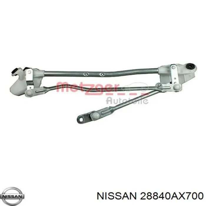 Трапеция щеток лобового стекла Nissan/Infiniti 28840AX700 цена, от 37.89 USD