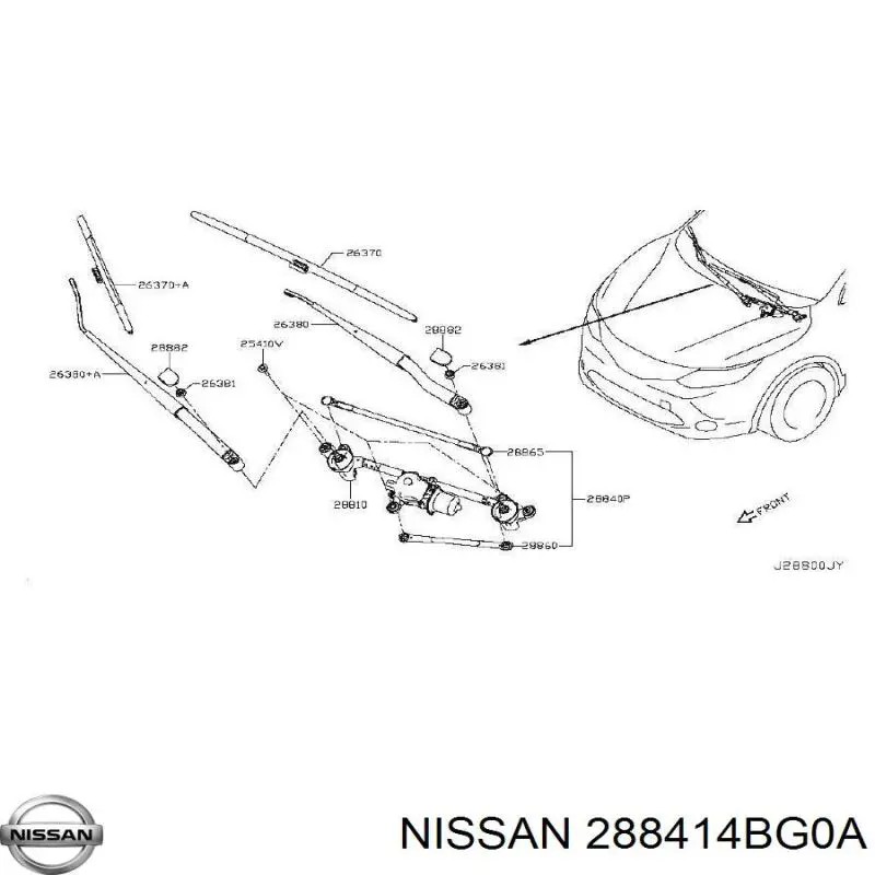 288414BG0A Nissan/Infiniti 