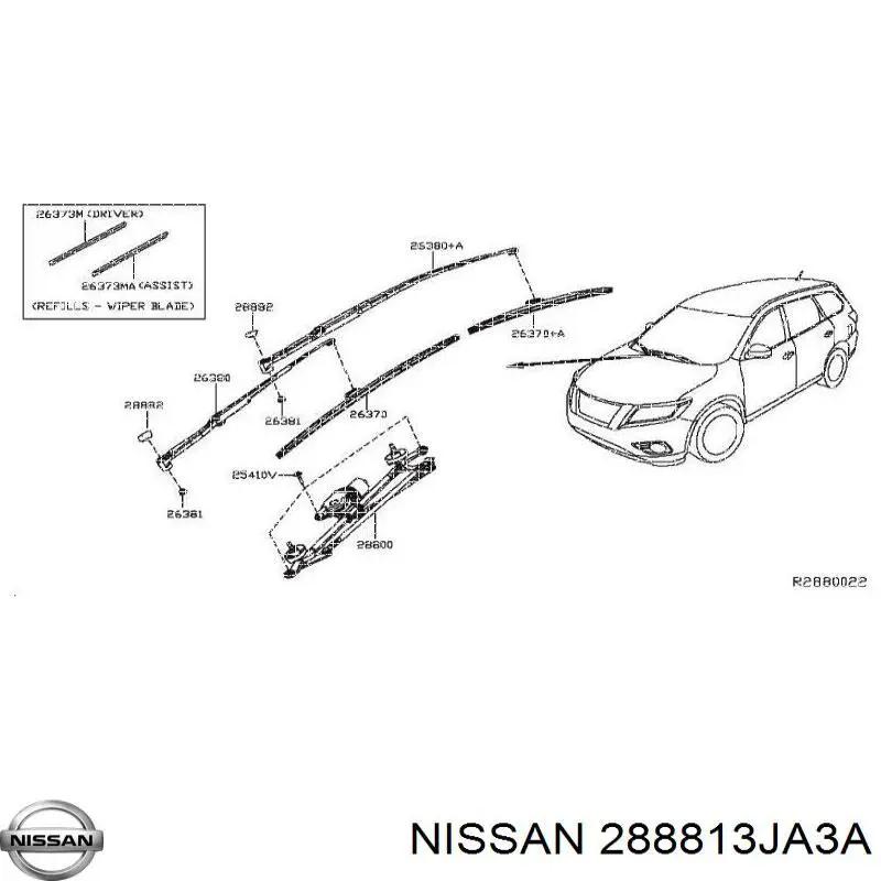 288813JA3A Nissan/Infiniti 