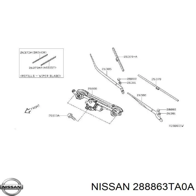 288863TA0A Nissan/Infiniti 