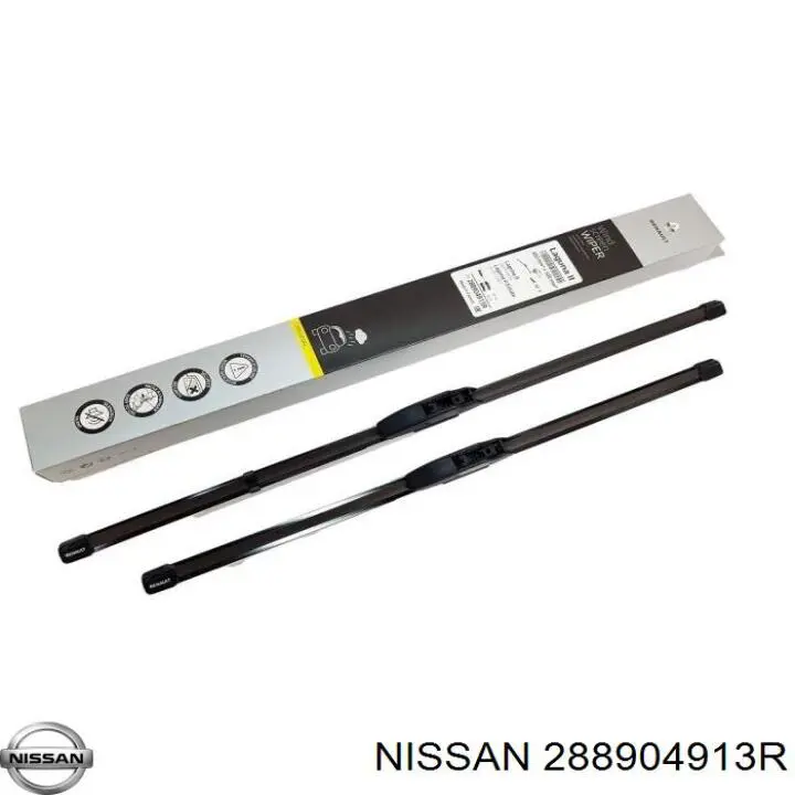 288904913R Nissan щетка-дворник лобового стекла, комплект из 2 шт.