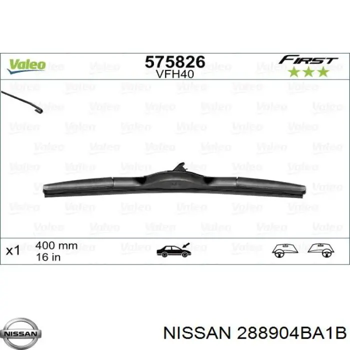  288904BA1B Nissan