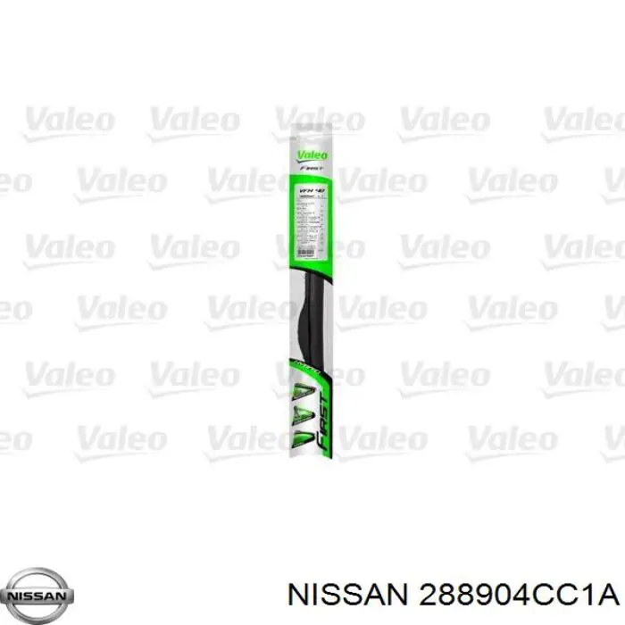 288904CC1A Nissan limpa-pára-brisas de vidro traseiro