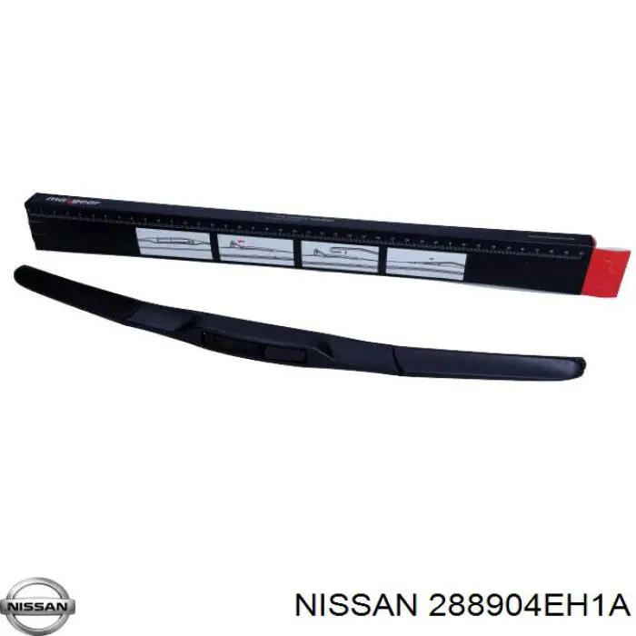 Щетка-дворник лобового стекла пассажирская Nissan 288904EH1A