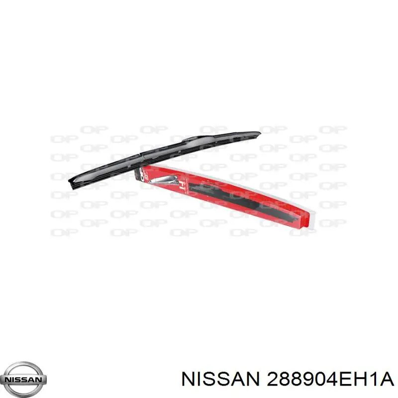 Щетка-дворник лобового стекла пассажирская 288904EH1A Nissan/Infiniti