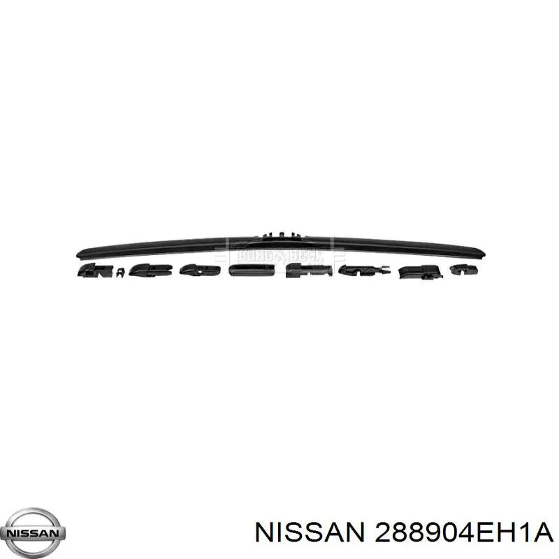 Купить 288904EH1A Nissan/Infiniti Щетка-дворник лобового стекла пассажирская