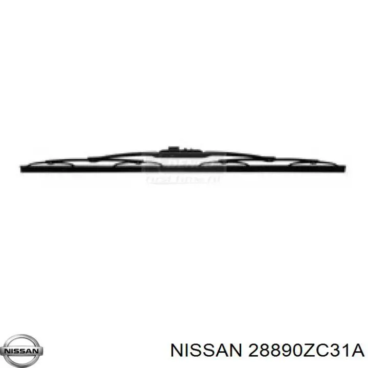 Щетка-дворник лобового стекла, пассажирская Nissan/Infiniti 28890ZC31A цена, от 34.60 USD