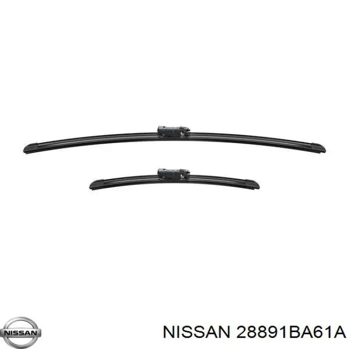 Щетка-дворник лобового стекла водительская Nissan 28891BA61A