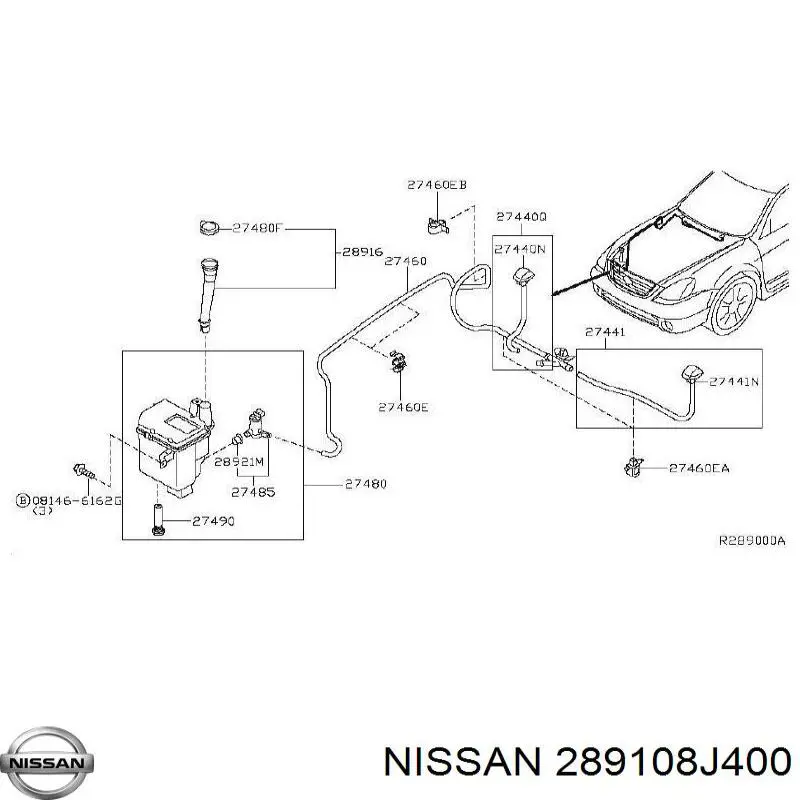  289108J400 Nissan