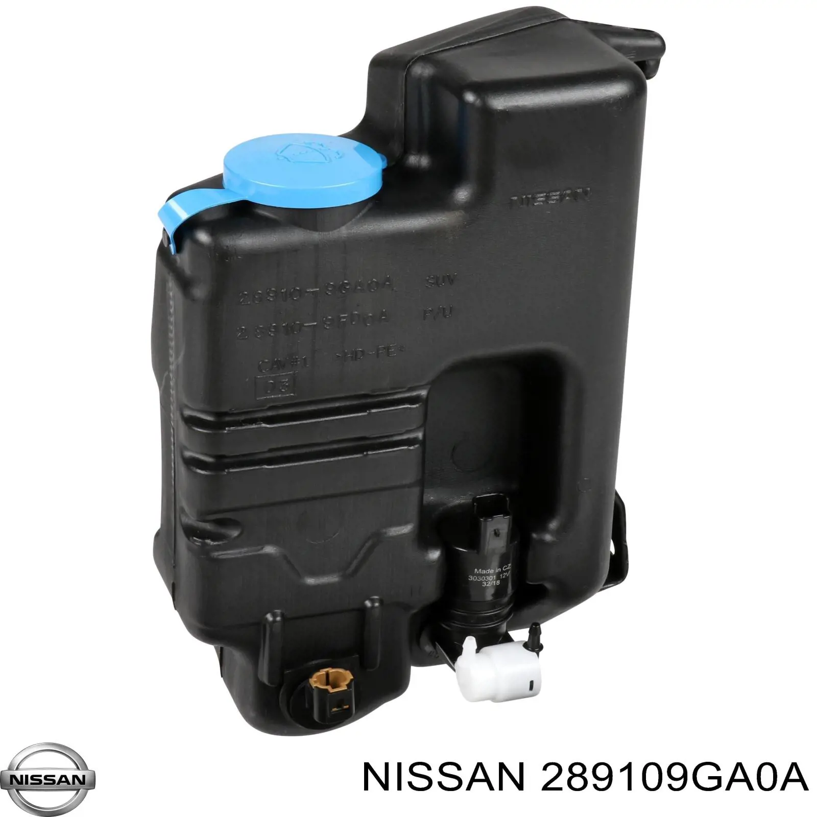 Бачок омывателя 289109GA0A Nissan