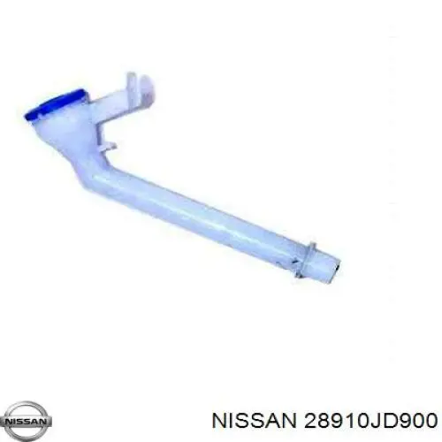 Tanque de fluido para lavador de vidro para Nissan Qashqai (J10)
