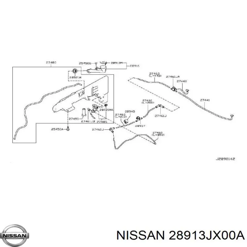 28913JX00A Nissan/Infiniti/Infiniti