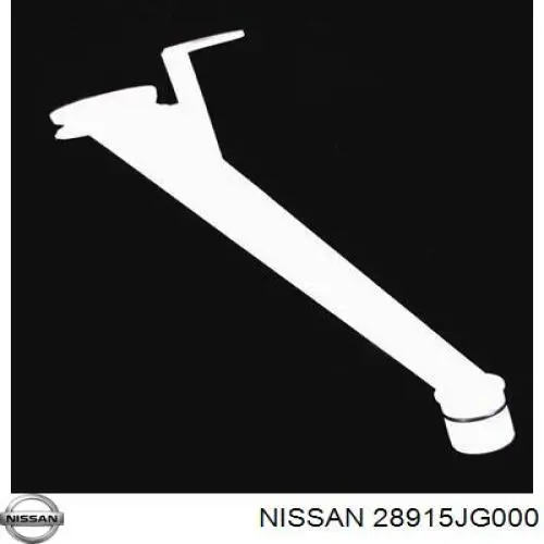 Gargalo do tanque de fluido para lavador para Nissan X-Trail (T30)