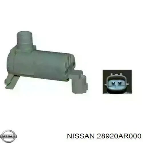 Насос-мотор омывателя стекла переднего Nissan 28920AR000