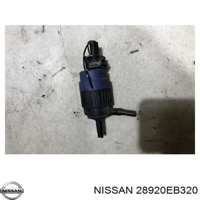 28920EB320 Nissan bomba do motor de fluido para lavador das luzes