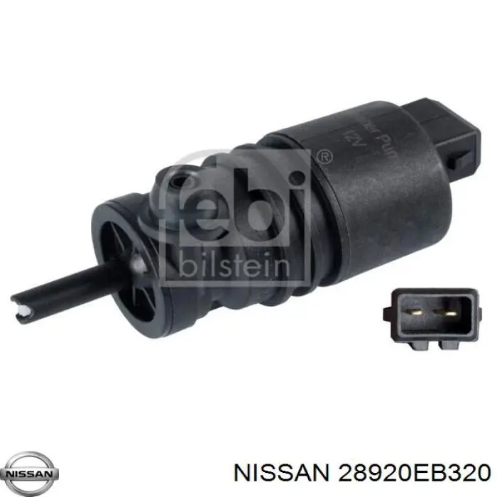 Двигатель омывателя лобового стекла Nissan/Infiniti 28920EB320 цена, от 6.33 USD