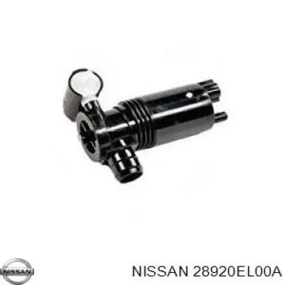 Насос-мотор омывателя стекла переднего Nissan 28920EL00A
