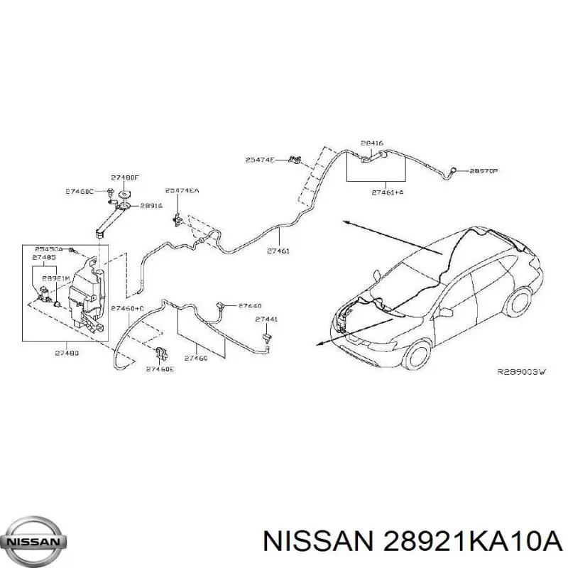 28921KA10A Nissan/Infiniti 